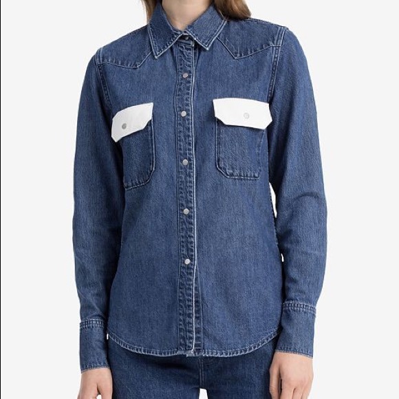 Calvin Klein Denim shirt - Picture 2 of 4